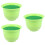 3 Pack Artificial Turf Florist Supplies Flower Mud With Simulation 7