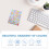 10 Pcs Alphanumeric Stickers Colorful Vinyl Number Alphabet Decals 4