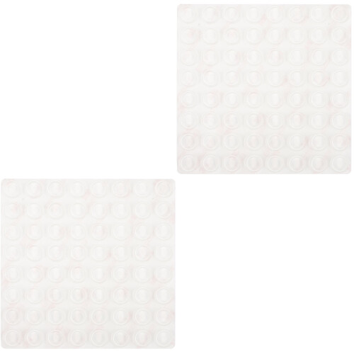 2pcs 128 Kitchen Cabinet Silica Gel Mute 2