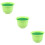 3 Pack Artificial Turf Florist Supplies Flower Mud With Simulation 9