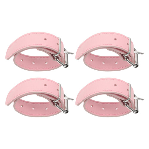 16 Pcs Kids Bike Basket Straps Adjustable Pu Handlebar Mount 2