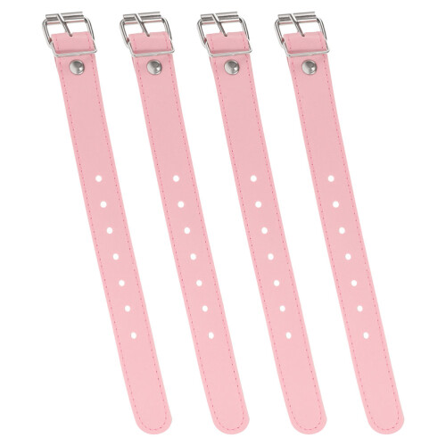16 Pcs Kids Bike Basket Straps Adjustable Pu Handlebar Mount 1