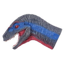 1Pc Funny Animal Head Hand Puppet Gloves (Velociraptor)