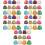 120 Pcs Small Drawstring Jewelry Gift Bags 8
