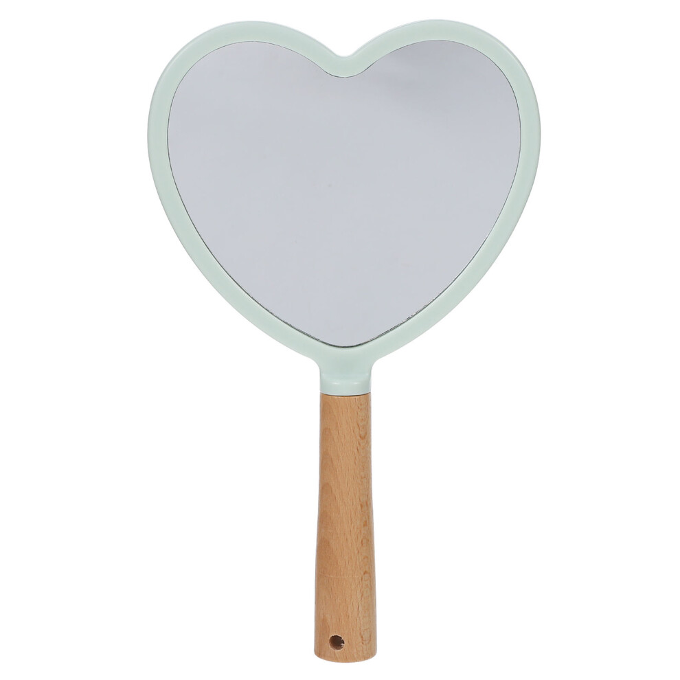 Ohphcall 3 Heart-Shaped Makeup Mirror Handheld Woman Travel Beauty Vanity