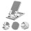 2 Pieces Desktop Mobile Phone Holder Bracket Aluminum Alloy Stand 8