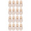 8 Pairs Mini Wooden Shoe Models 3cm 10