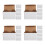 20 Pcs White Corrugated Cardboard Shipping Boxes For Packaging Mailing 10