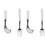 2 Sets Adaptive Curved Spoon And Fork For Patient Self Feeding 3