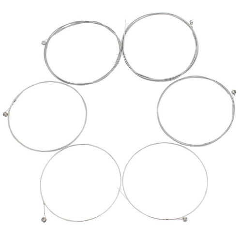 12Pcs Stainless Steel Guitar Strings for Electric Guitar