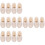 8 Pairs Mini Wooden Shoe Models 3cm 9