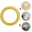 2 Sets Kids Round Hand Drum With Stick 11