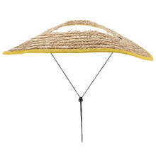 2Pcs Multi Straw Hard Hat Shade Cover Wide Brim Sun Visor Accessory