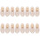 8 Pairs Mini Wooden Shoe Models 3cm 7