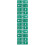 12Pcs Emergency Fire Exit Signs Green Aluminum for Public Safety 10