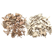 60pcs Diy Hollow-Out Rose Funny Diy Colored Drawing Rose Toy Creative