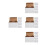 20 Pcs White Corrugated Cardboard Shipping Boxes For Packaging Mailing 8