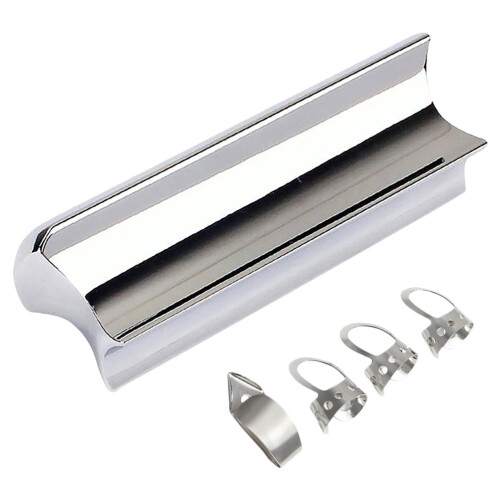 30 Pcs Stainless Steel Guitar Slide Picks Kit