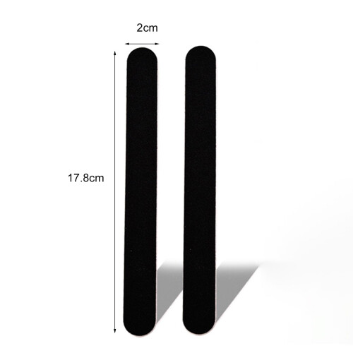 Double Sided Nail File and Buffer Block Red Black for Acrylic Gel Natural False Nails 1