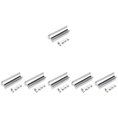 30 Pcs Stainless Steel Guitar Slide Picks Kit 2