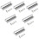 30 Pcs Stainless Steel Guitar Slide Picks Kit 8