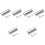 30 Pcs Stainless Steel Guitar Slide Picks Kit 6