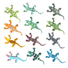 Set Of 3 Gecko Animal Model Kids Educational Toys Child