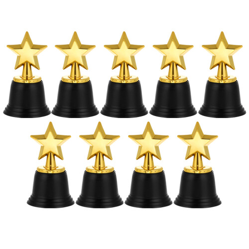 18 Pcs Star Trophy Student Plastic Printable 2