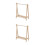 2Pcs Miniature Dollhouse Folding Clothes Rack For Doll Accessories 8