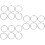 150 Pcs Iron Binder Rings For Diary And Book Binding 7