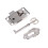 3 Pack Hinges Gate Key Buckle Case Locks For Luggage Silver 1