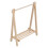 2Pcs Miniature Dollhouse Folding Clothes Rack For Doll Accessories 2