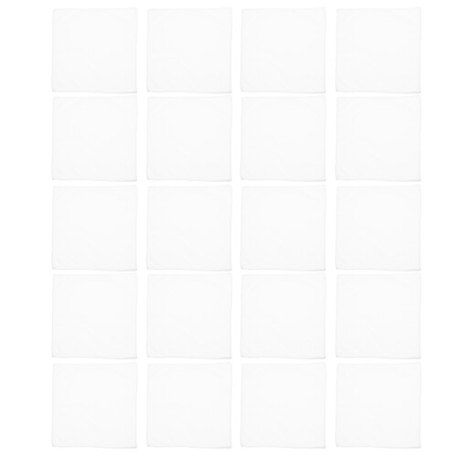 40Pcs Soft Microfiber Salon Hand Towels Disposable White for Camping 2