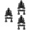 3pcs 360 To Rotate Bike Camera Stand 5