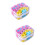 40St Kappersrollers Haarrollers Grip Assorti Kleuren Draagbaar 5