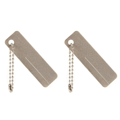 2pcs Practical Grindstone Sturdy Stone Mini Stone 2