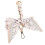 5St Handgeweven Polyester Metalen Handvaten Ketting Dames 2