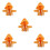 5 Stuks Mini Pop Aankleed Hoodie Voor 1:12 5
