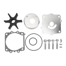 Kit de substituição do impulsor para motores de popa Yamaha, kit de reparo da bomba d'água com componentes de borracha de alta qualidade,