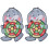 2 Sets Children'S Sticky Ball Toy Set Plastic Taste 2