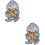 2 Sets Children'S Sticky Ball Toy Set Plastic Taste 6