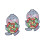 2 Sets Children'S Sticky Ball Toy Set Plastic Taste 4