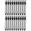 20Pièces Attaches Câbles Silicone Réutilisables Noires Pour Maison 5