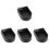 4pcs Tin Dross Collection Box Iron Black Bakelite 4