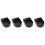 4pcs Tin Dross Collection Box Iron Black Bakelite 6