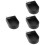 4pcs Tin Dross Collection Box Iron Black Bakelite 8
