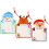 12Sets Double-Sided Dry Erase Boards for Kids Paper Plastic Material 2