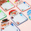 12Sets Double-Sided Dry Erase Boards for Kids Paper Plastic Material 10