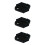 Set Of 3 Shield Crank Protector Crankset Cap 7x4x1.5cm 8