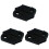 Set Of 3 Shield Crank Protector Crankset Cap 7x4x1.5cm 2